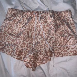 vs silk sleep shorts